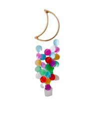 Moon Wind Bell Catcher de rêve simple couleur coquille de couleur de décoration suspendue accessoires 1224182