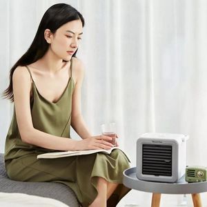 MoonYee-ventilador de refrigeración por agua, velocidad de refrigeración, calefacción inteligente, temperatura constante, ventilador de aire acondicionado de escritorio