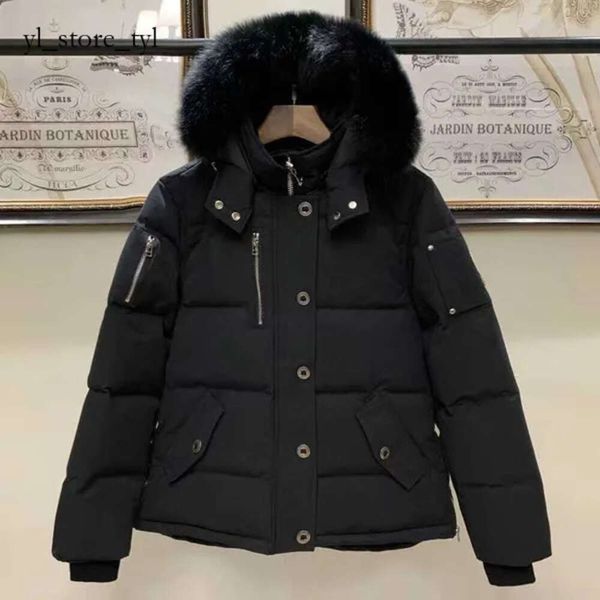 Mooses Knuckle Designer femme hiver épaississement chaud down down moose blanc veste de renard extérieur veste pour hommes décontractés pour hommes imperméables