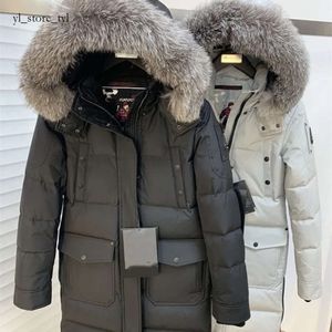 Mooses Knuckle Jacket Veste bombardier en duvet pour homme Fourrure de haute qualité Femmes orignaux renard blanc Down Femme Fourrure blanche et noire Doudoune de canard blanc Vestes d'hiver pour hommes