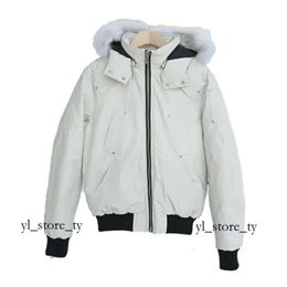 Mooses Knuckle Jacket Moose Jacket Down Veste en duvet de créateur pour hommes Vestes d'hiver White Fox Hommes Femmes Coupe-vent His-and-hers Fashion Thermal Moose Jacket 1813