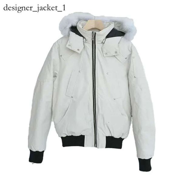 Mooses Knuckle Jacket Moose Jacket Down Veste en duvet de créateur pour hommes Vestes d'hiver White Fox Hommes Femmes Coupe-vent His-and-hers Fashion Thermal Moose Jacket 4007