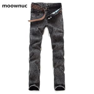 Heren jeans 2021 Mens Lente Hoge Kwaliteit Rechte Denim Casual Mannen Lange Broek Broek Klassieke Jean