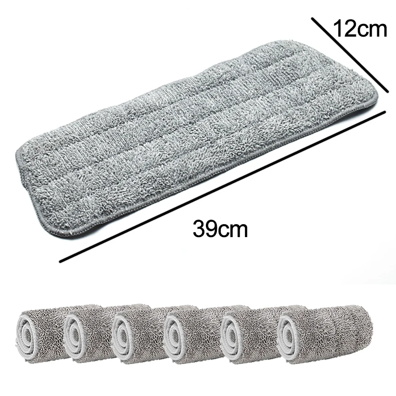 Швальница, чтобы заменить тканевую домашнюю домашнюю подушку для микрофибры Практическая домашняя пыль Порная прокладка из микрофибры для распылительной шваброй
