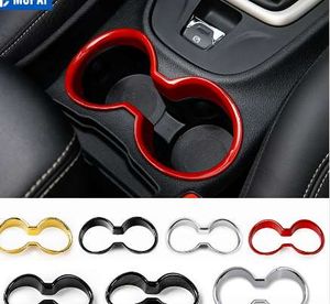 Mopai Auto Interieur Cup Houder Decoratie Frame Cover Trim ABS Stickers voor Jeep Cherokee Up Drank Holder Auto Styling