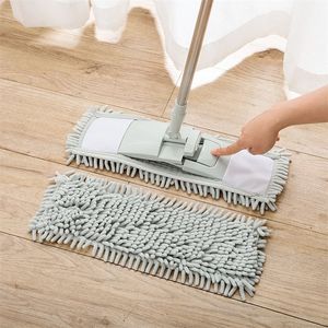 Mops chenille dweil voor wasbodem wonderlife_ huisreiniging luie wip schoonmaken verf kopstang doek bliksem aanbiedt glas 230512