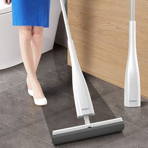 Mops Flat Floor MOP180 Degree zelfwringende dweil squeeze dweil met PVA Sponge Mop Heads Floor Washing MOP voor huishoudelijke reinigingsgereedschap 230327