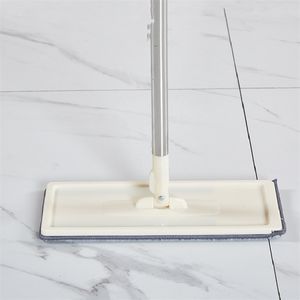 Dweilen Platte dweil voor het wassen van de vloer Raam Huisreiniger Schoonmaken Tool Squeeze Microfiber Vervanging Magic Accessoires Huishoudelijke artikelen 230614