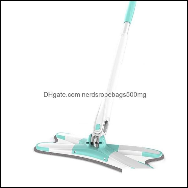 Fregonas Herramientas de limpieza del hogar Organización Housekee Home Garden Newx-Type Floor Mop Herramienta de 360 grados con almohadillas de microfibra reutilizables para madera