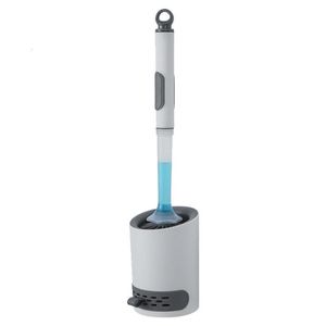 Mops Vloeistof Dispenser Toiletborstel Siliconen Kom En Houder Set Met Zeep Muurbevestiging 230710