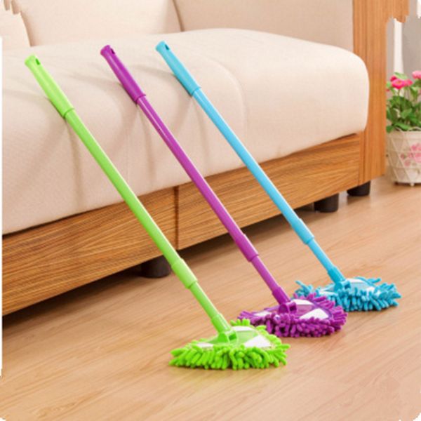 Mops Mini Mop Outil de nettoyage de sol de salle de bain Plat paresseux Vadrouille Mur Ménage Brosse de nettoyage Chenille Vadrouille Lavage Vadrouille Brosse de nettoyage 230302