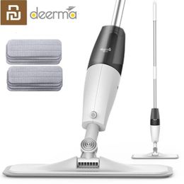 MOPS ORIGINELE DEEMA WATER SPRAY MOP 360 Roterende handheld Home Reiniging Flat Mop Sweeper dweil Dust Cleaner 230510