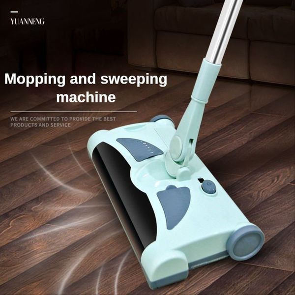 Vadrouilles Robot Aspirateur Vadrouille Sans Câble Lavage Nettoyage Des Sols Vadrouilles Avec Spin Électrique Smart Mop Balai Balayeuse Sans Fil 230704