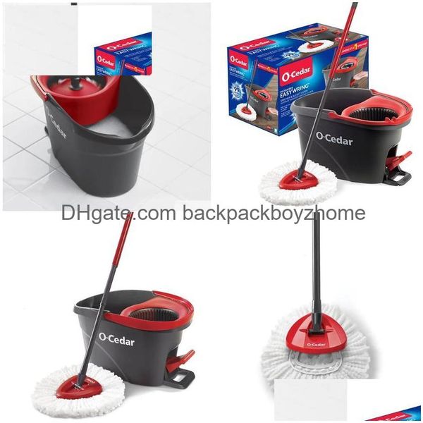 Mops Spin Mop Et Système De Seau 231215 Livraison Directe Dhm5W