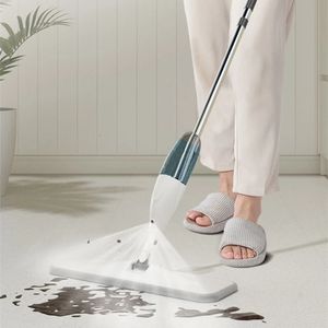 Mops spray vloer dweil 360 rotatie platte dweil met herbruikbare microfiber pads raamborstel diepe reiniging glazen stof dweil home reinigingsgereedschap 230327
