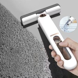 Mops Squeeze Mini Mop Vloerreiniging Multiuse Auto Glas Venster Wassen Badkamer Bezems Thuis Gereedschap 230531