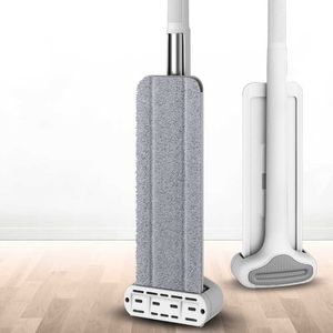 Mops Squeeze Mop Magic Flat Handsfree Wassen Lazy Mops voor Huis Vloerreiniging Huishoudelijk schoonmaakgereedschap met vervangen pads Z0601