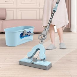 Mops Wringer Microfiber Squeeze Mop Badkamer Vervanging Spin Magic Mop Spray Fregar Drogen Verwijderbare Fregona Huis Tuin OA50MS Z0601