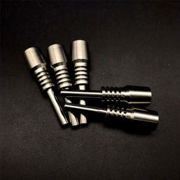 10 mm Homme Conseils titane pour NC Kit 40mm Longueur GR2 titane Nails Accessoires pour fumeur verre d'eau Bangs Pipes Dab Rigs fumer