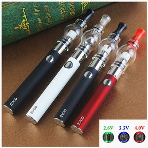 MOQ 10 stks Top Dab Pen Kits EVOD Variabele Spanning 510 Draad Vape Voorverwarmen Batterij Droge Kruid Vaporizer Glass Globe Vapes Kit UGO Box Mods Vaper