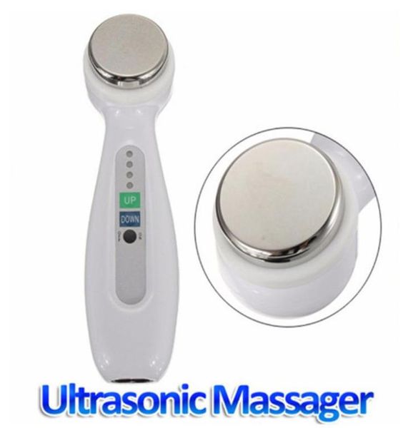 MOQ 1 UNIDS Portátil Terapia de Ultrasonido Masaje Corporal 1 MHZ Masajeador Facial Ultrasónico Máquina de Belleza Uso en el Hogar 5110573