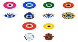 MOQ 20 stks Evil Eye Custom Silicone Straw Toppers Cover Charms Buddies Diy Decoratief 8mm Straw Party Supplies Gift2735916