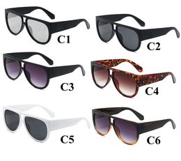 2024 redondo feminino marca óculos de sol moda senhora elegante designer óculos de sol na moda olho de gato óculos uv400 6 cores 10 pçs