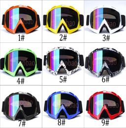 MOQ1PCS Unisexe Fashion Ski Ski Goggles Lunettes de soleil sportives Sports Sports Verres Antifog Crosscountry 9 couleurs 9280284