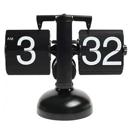 Mordern Style Flip Clock Tobing Temps Page pour la décoration de bureau à domicile avec un sens de la technologie 240416