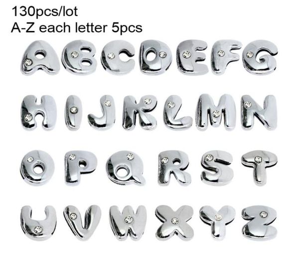 Más opciones Capas de cuentas de accesorios de bricolaje 130pcs 8 mm Inglés Alfabeto Alphabet Carms Charmas Diebre diminestas Collar de mascotas Keychain3302901