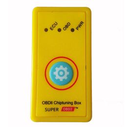 Meer Vermogen Meer Koppel NitroOBD2 Upgrade Reset Functie Super OBD2 ECU Chip Tuning Box Geel Voor Benzine Beter dan Nitro OBD2289D