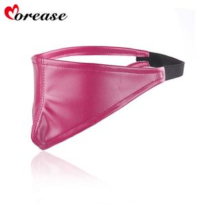 Morase zacht pu lederen oog masker sex producten fetish bdsm blinddoek sexy erotische slaaf maskerade bondage seksspeeltjes voor vrouw S924