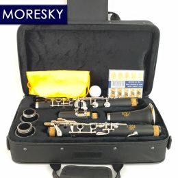 MORESKY Oehler système clarinette A air ébonite/caoutchouc dur 18 touches E811