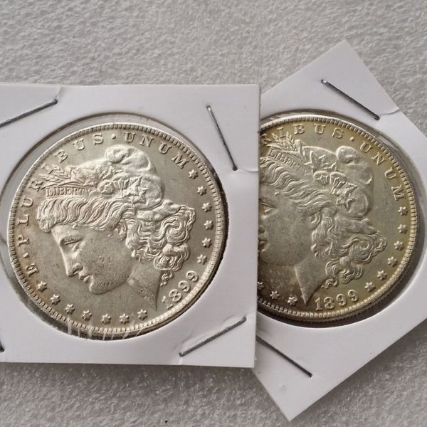 Morgan 1899 Moneda de dos caras monedas mágicas interesantes regalos accesorios para el hogar monedas de plata 252m