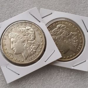Morgan 1921 – pièce de monnaie à deux visages, pièces magiques intéressantes, cadeaux, accessoires pour la maison, pièces en argent 232F