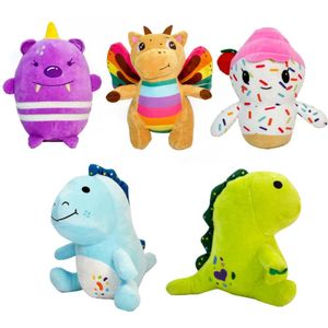 Moriah eizabeth toys toys depp dinosaur en peluche dessin animé animal dinosaur série souriant soft jouet Noël cadeau pour les enfants