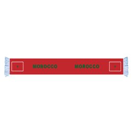 MOROCCO Flag Factory Supply Good Price Polyester Satin Scarf Country Nation Football Games Fans Scarf Also Can be Customized