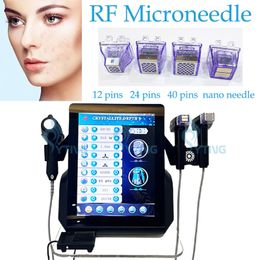 Machine Morpheus8 RF Miconeedling avec micro-aiguille à marteau froid avec radiofréquence Facial Levage de traitement de l'acné