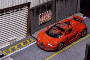 Mortal 1 64 Bugati Veyron Wit Rood Super Sport limited799 Diecast modelauto 240131