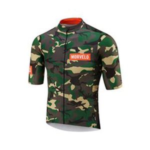 Morvelo Pro Team Heren Ademend Fietsen Korte Mouwen Jersey Road Racing Shirts Fiets Tops Buitensporten Maillot S21042332