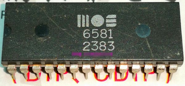 MOS 6581 6581R4AR 6581CBM. Chips de circuitos integrados, chips de paquete de plástico de inmersión de 28 pines duales en línea, circuitos integrados de componentes electrónicos MOS6581 PDIP28