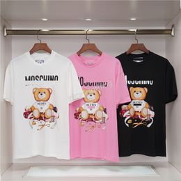 Mos tops vêtements chino tshirts concepteurs t-shirt mode caricature d'été