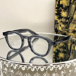 MOSC DAHVEN designer zonnebril Handgemaakte ronde frame bril Fashion stijl outdoor zonnebril voor dames heren luxe kwaliteit sacoche originele doos