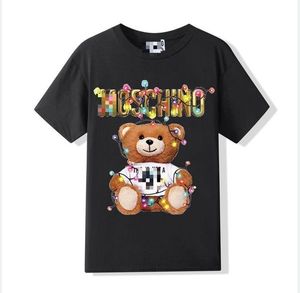 Moschin 2023 Designer T-shirt de coton pour femmes de haute qualité pour hommes et femmes Crewneck à manches courtes T-shirt T-shirt en vrac Moschins 2 427