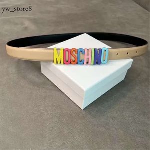 Moschinno Belt Classic Woman Mens Largeur CEINTROL LAME MOS CEINTURE MIRROIR QUALITÉ MOSCHINNO LUXURY