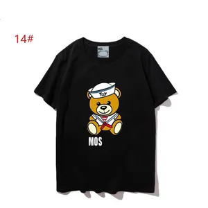 Moschino Femme Designers T-shirts Sunmmer T-shirts Lettre de mode Impression à manches courtes Lady Tees Luxurys Vêtements décontractés Tops T-shirts Vêtements Moschino Tshirt 7981