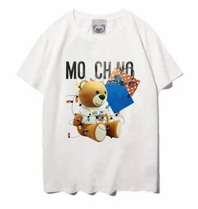 Moschino Dames Sunmmer Dames Heren Ontwerpers T-shirts T-shirts Mode Brief Afdrukken Korte mouw Dame Tees Luxe Casual Kleding Top 713