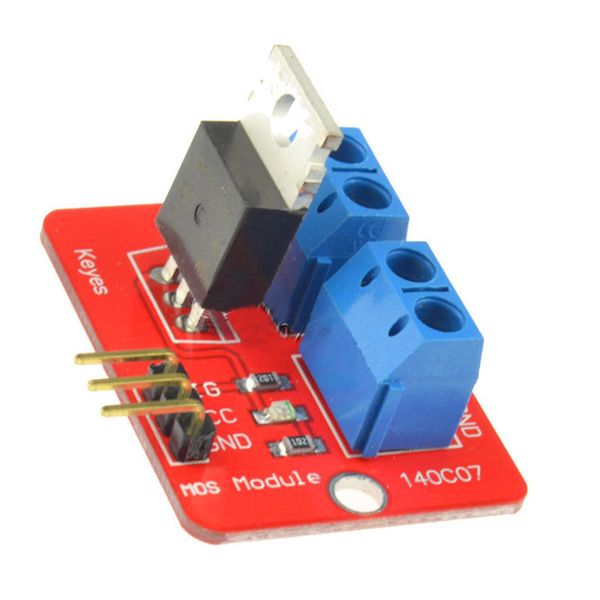 Botón MOSFET IRF520 Módulo controlador MOSFET para Raspberry pi Arduino B00312