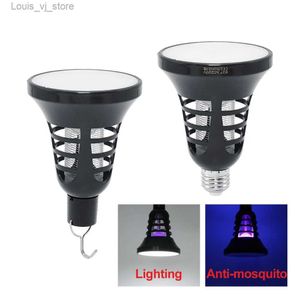 Mosquito Killer Lamps 2-in-1 LED Mosquito lampe E27 Indoor 220V Lad Bug Zapper USB Plug Outdoor 5V Optoelectronic Mosquito Lamp YQ240417