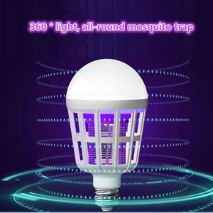 Muggen moordenaar lampen LED -mug -controle lamp E27 LED -lamp 6000K HUISHOUDEN MAGQUITO CONTROLE LAMP MASQUITO REPELLENT LAMP AC220V YQ240417
